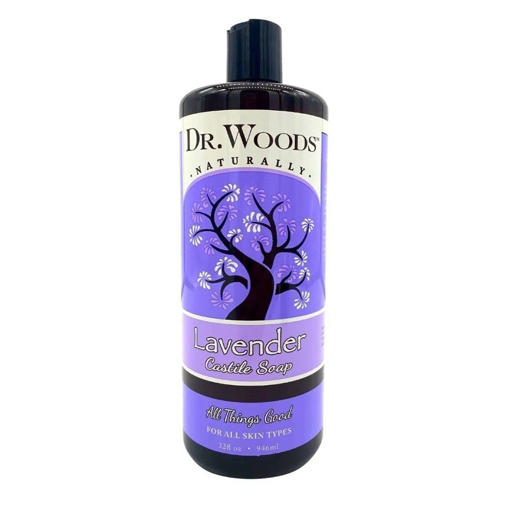 Dr.Woods Soothing Lavender Castile Soap, 32 Oz
